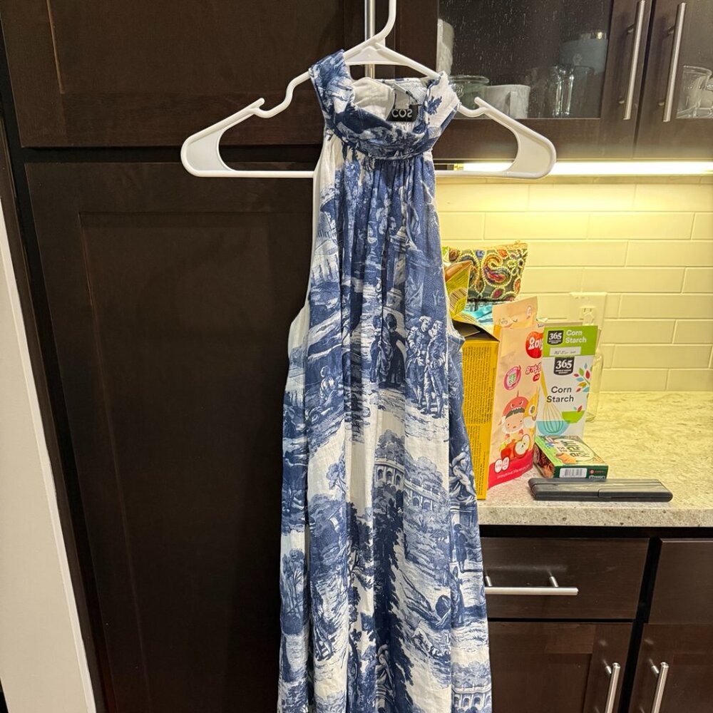 Cos halterneck dress